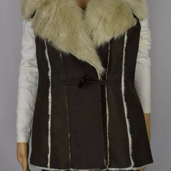 NWT! INC International CONCEPTS NIGHT MOSS VEST - Picture 2 of 6